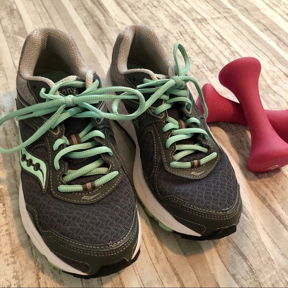 Saucony Cohesion 10 Charcoal 8 - Picture 1 of 10